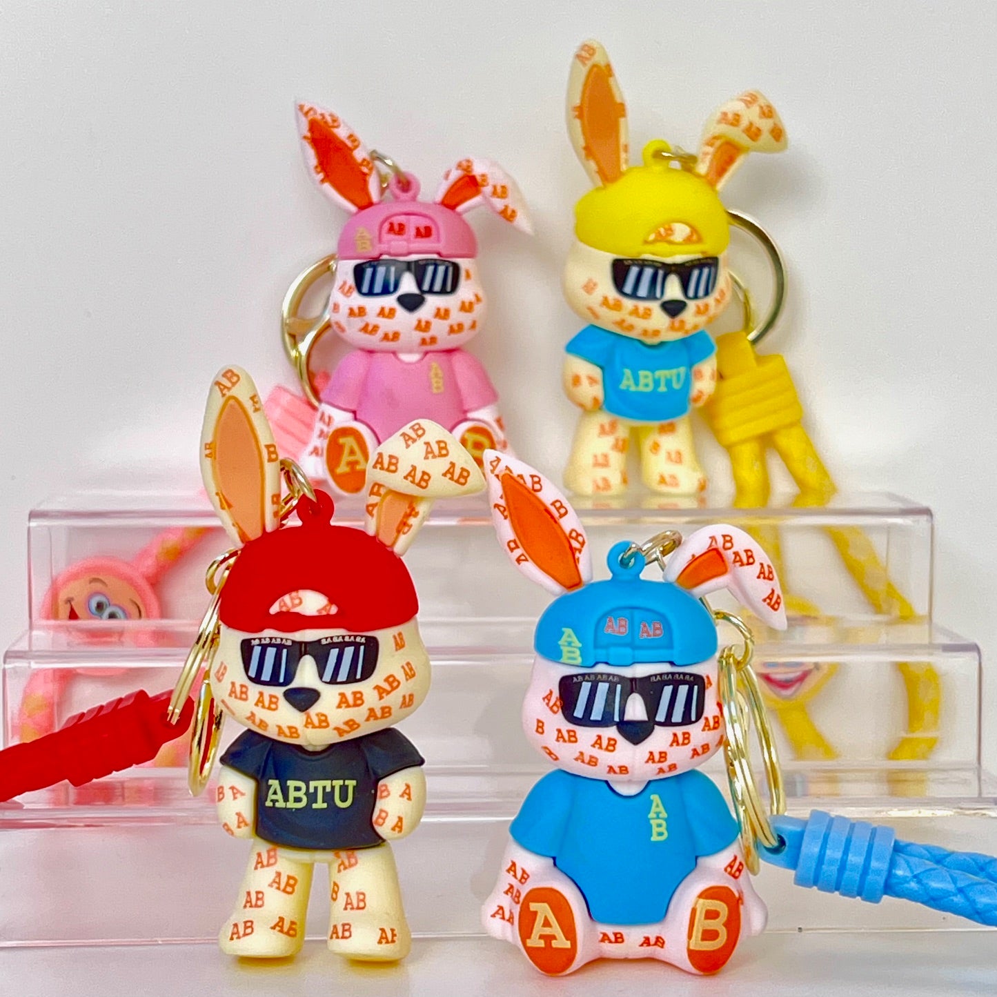 12212 Cool Rabbit Key Charm-12