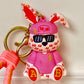 12212 Cool Rabbit Key Charm-12