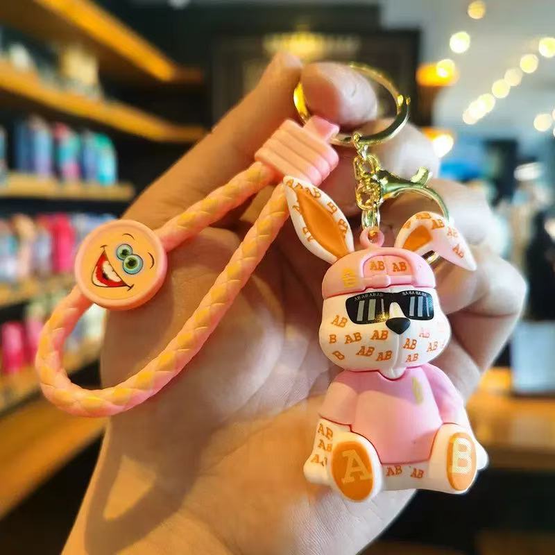 12212 Cool Rabbit Key Charm-12