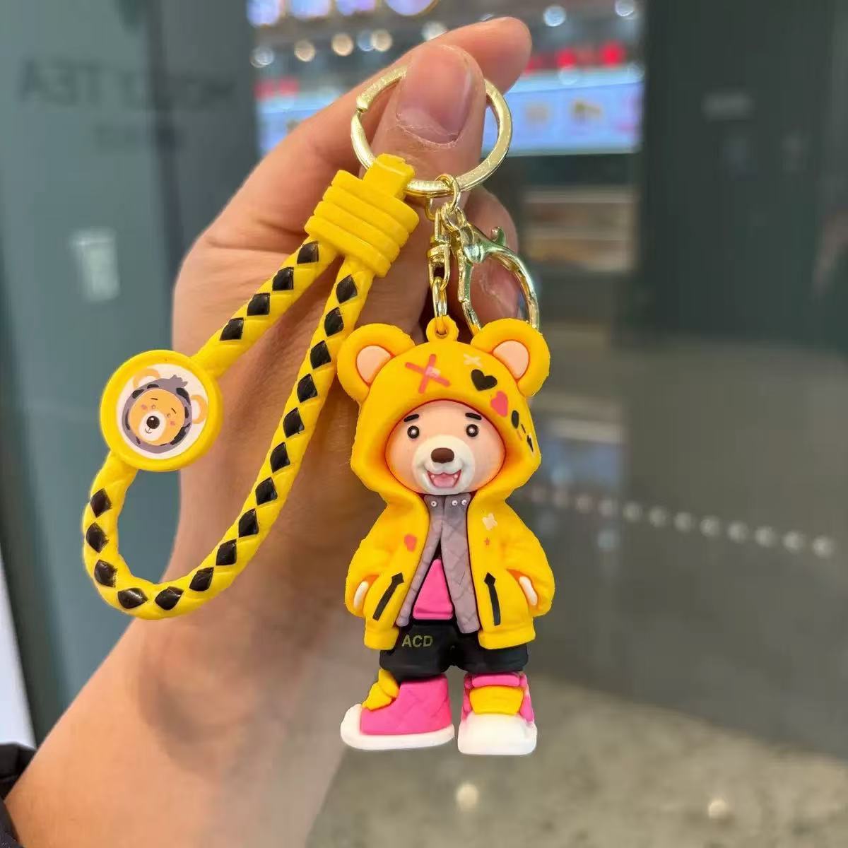 12213 Cool Dog Key Charm-12