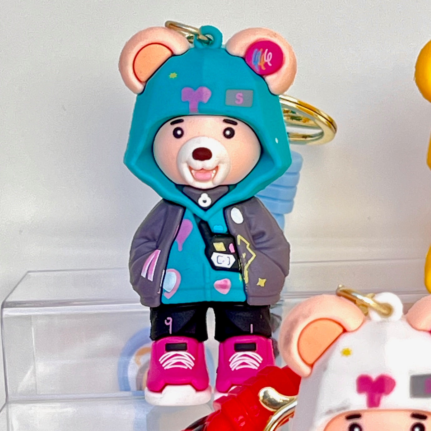 12213 Cool Dog Key Charm-12