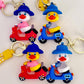 12214 Scooter Ducks Key Charm-12