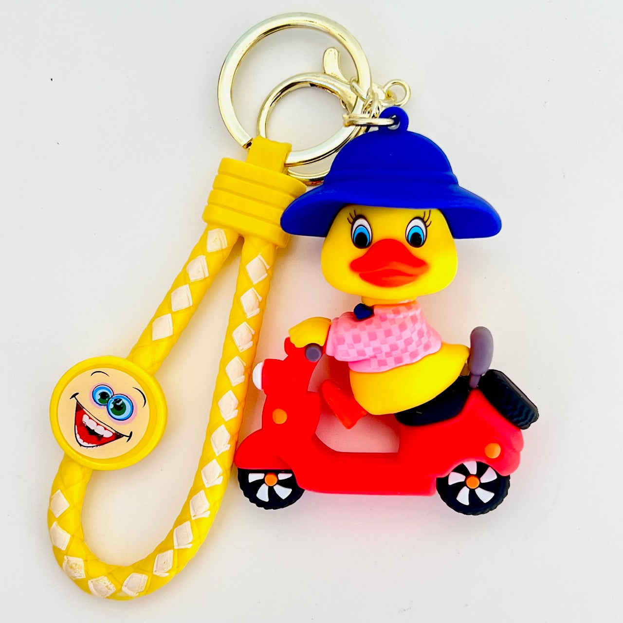 12214 Scooter Ducks Key Charm-12