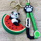 12215 Panda Fruit Key Charm-12