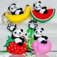 12215 Panda Fruit Key Charm-12