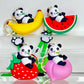 12215 Panda Fruit Key Charm-12