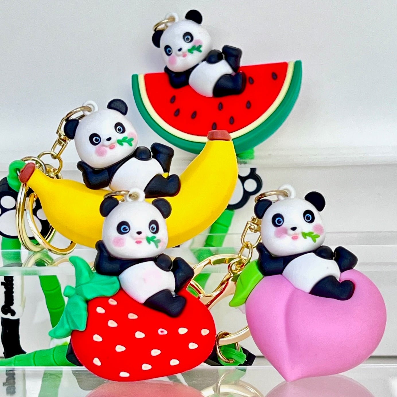 12215 Panda Fruit Key Charm-12 – BCmini