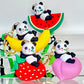 12215 Panda Fruit Key Charm-12