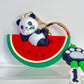 12215 Panda Fruit Key Charm-12