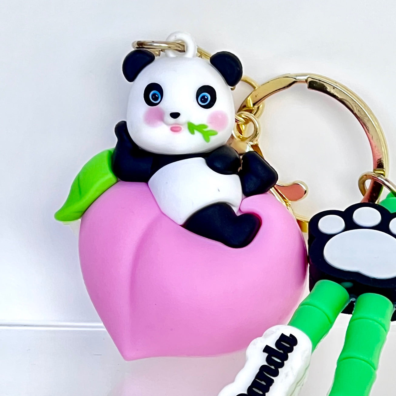 12215 Panda Fruit Key Charm-12