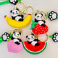 12215 Panda Fruit Key Charm-12
