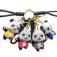 12216 Shaolin Panda Key Charm-12