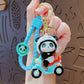 12217 Panda Scooter Key Charm-12