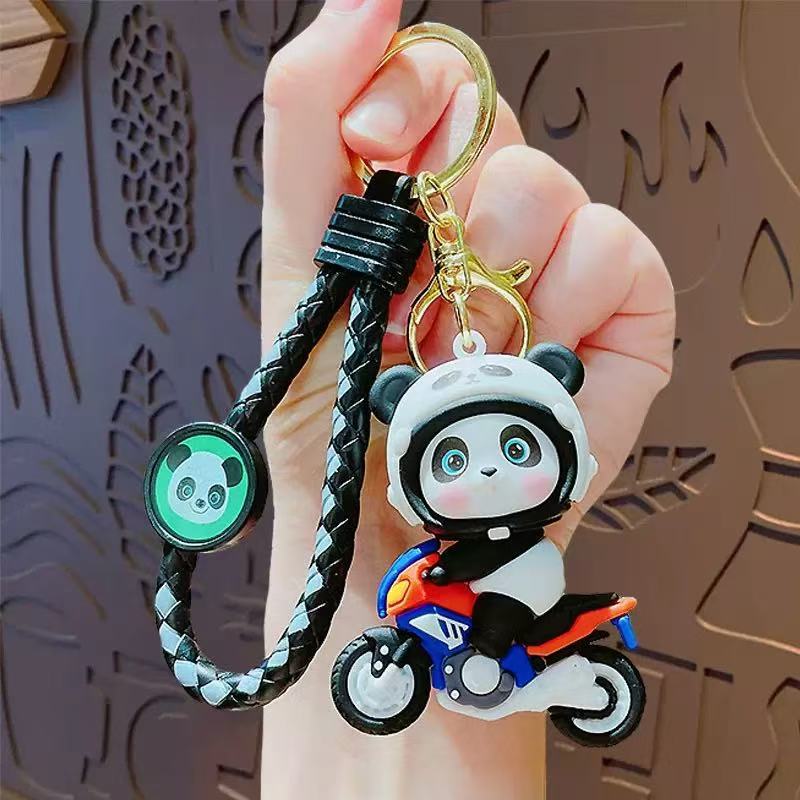 12217 Panda Scooter Key Charm-12