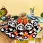 12217 Panda Scooter Key Charm-12