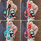 12217 Panda Scooter Key Charm-12