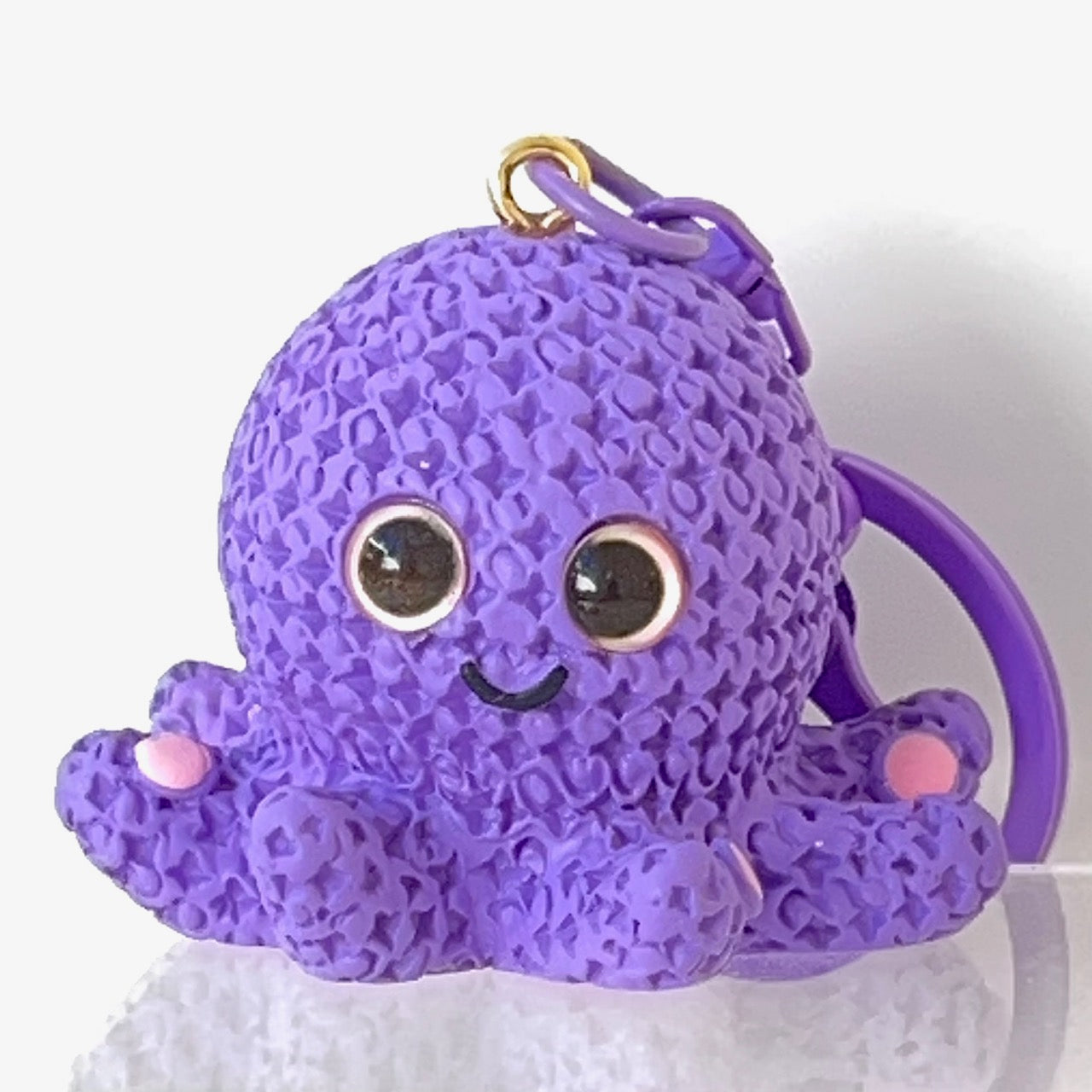 12219 Knitted Octopus Key Charm-12