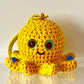 12219 Knitted Octopus Key Charm-12