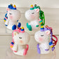 12220 Knitted Unicorn Key Charm-12