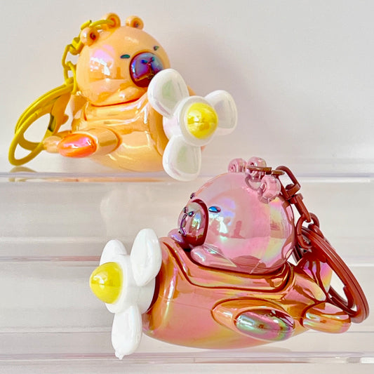12222 Capybara Ace Airplane Key Charm-12