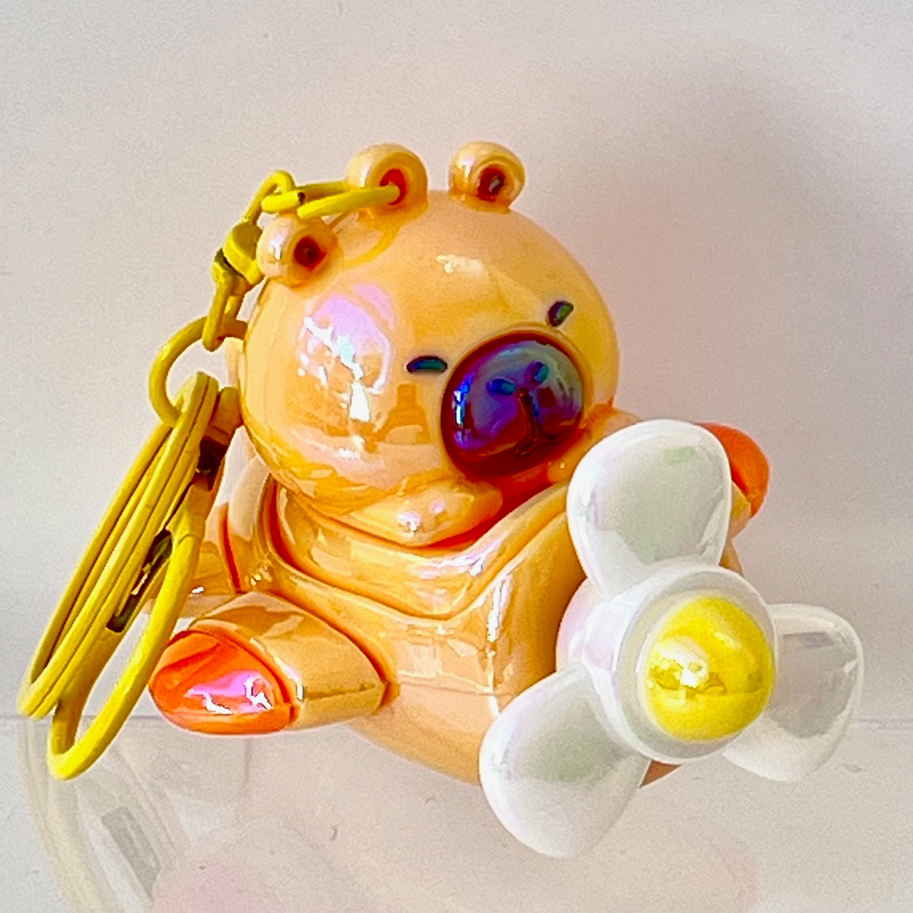 12222 Capybara Ace Airplane Key Charm-12