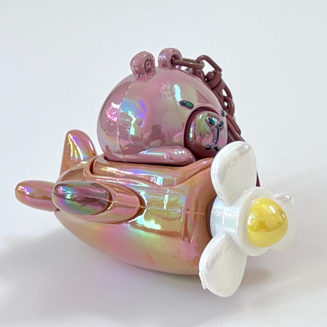 12222 Capybara Ace Airplane Key Charm-12