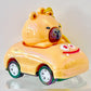 12223 Capybara Race Car Key Charm-12