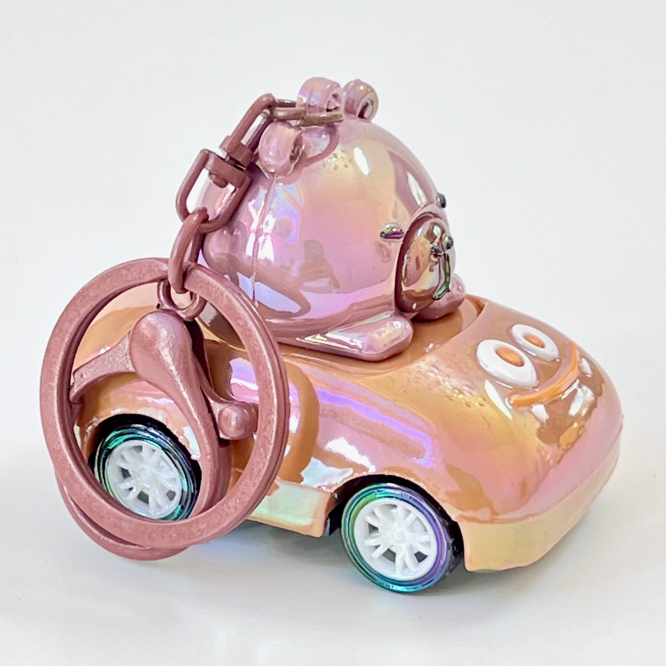 12223 Capybara Race Car Key Charm-12