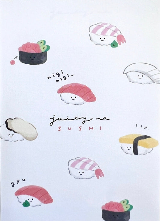 218106 Sushi Juicy Mini Note Pad-10