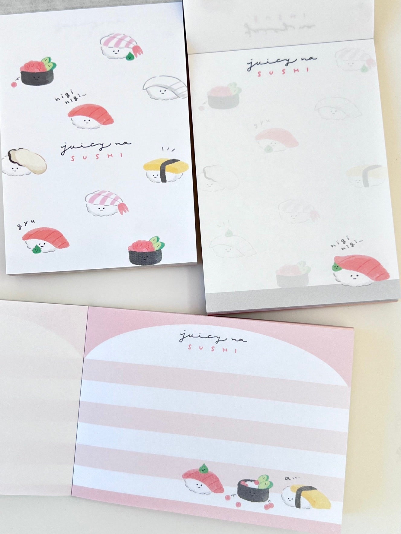 218106 Sushi Juicy Mini Note Pad-10