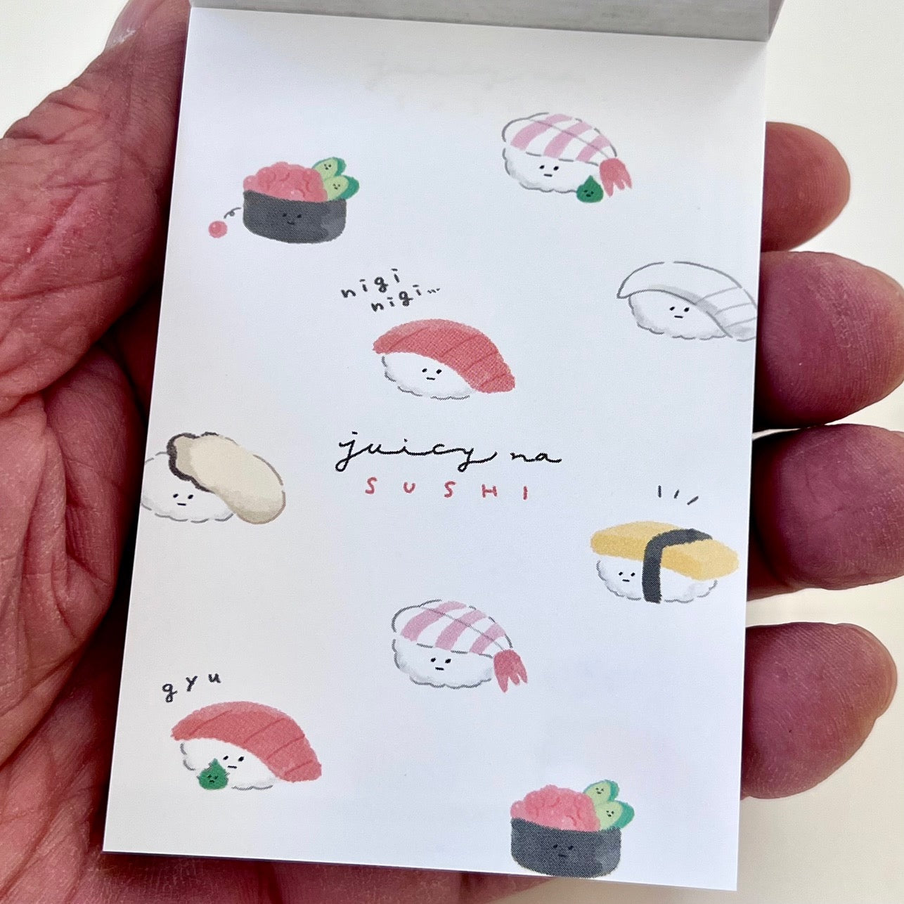 218106 Sushi Juicy Mini Note Pad-10