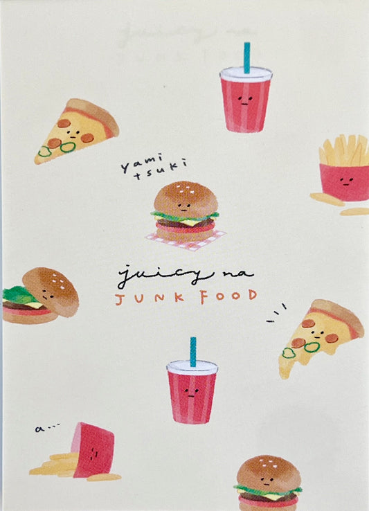 218107 Fast Junk Food Mini Note Pad-10