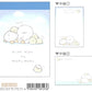 218123 Duck Piyo Piyo na Mofu Mofu Mini Notepad-10