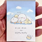 218123 Duck Piyo Piyo na Mofu Mofu Mini Notepad-10