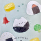 218611 Cat Rice Ball Mini Notepad-10