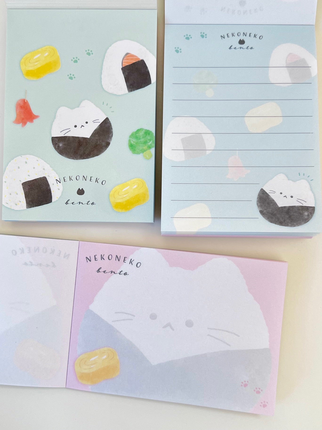 218611 Cat Rice Ball Mini Notepad-10