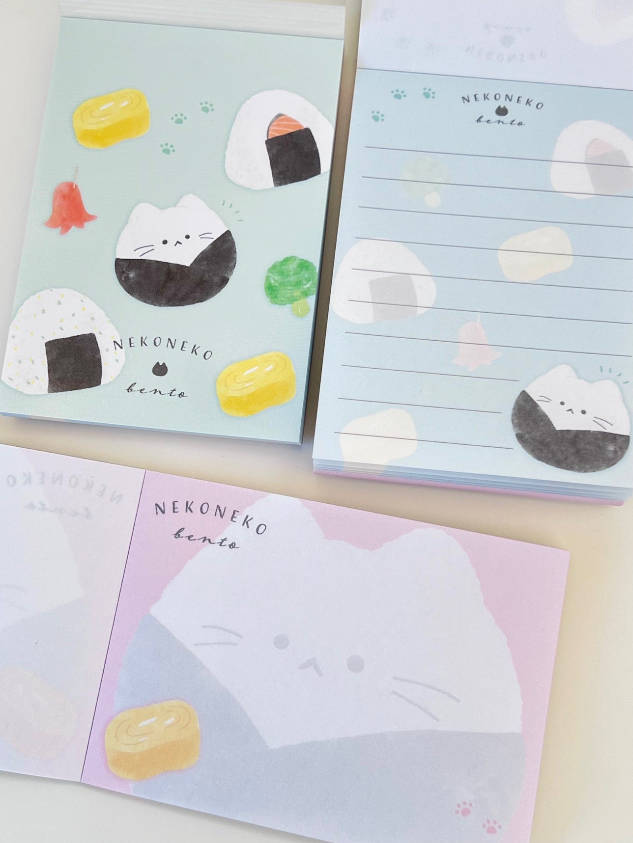 218611 Cat Rice Ball Mini Notepad-10