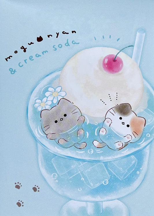 219564 Cat Cream Mini Notepad-10