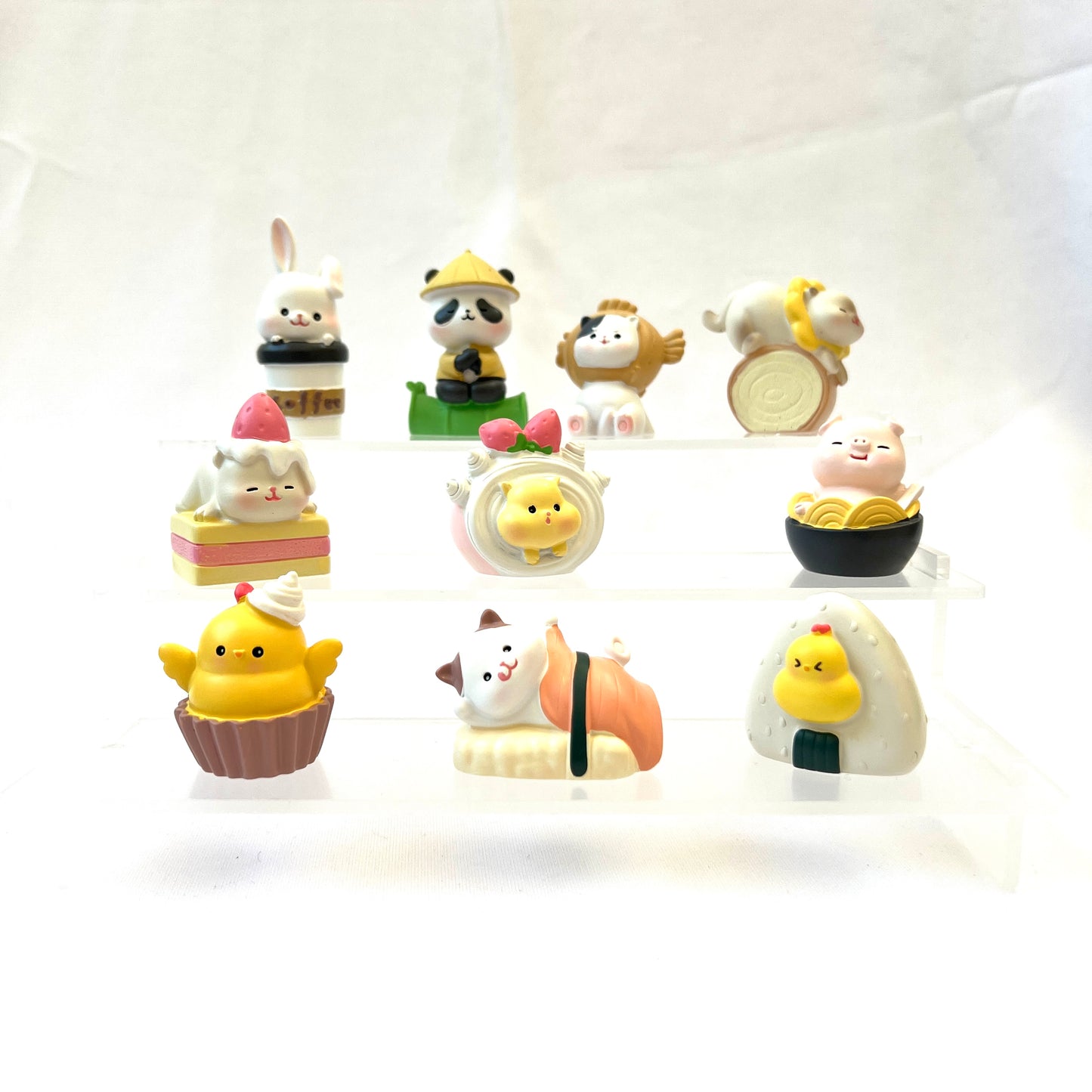 71018 JAPANESE RESTAURANT ANIMALS FIGURINE BLIND BOX-10