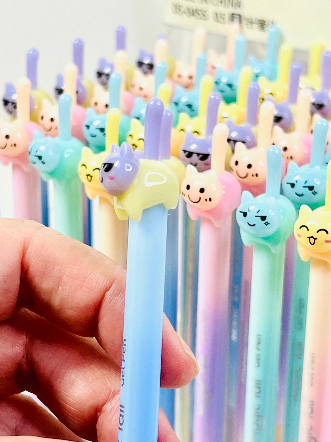 22189 Cat Tail Rainbow Gel Pen-48