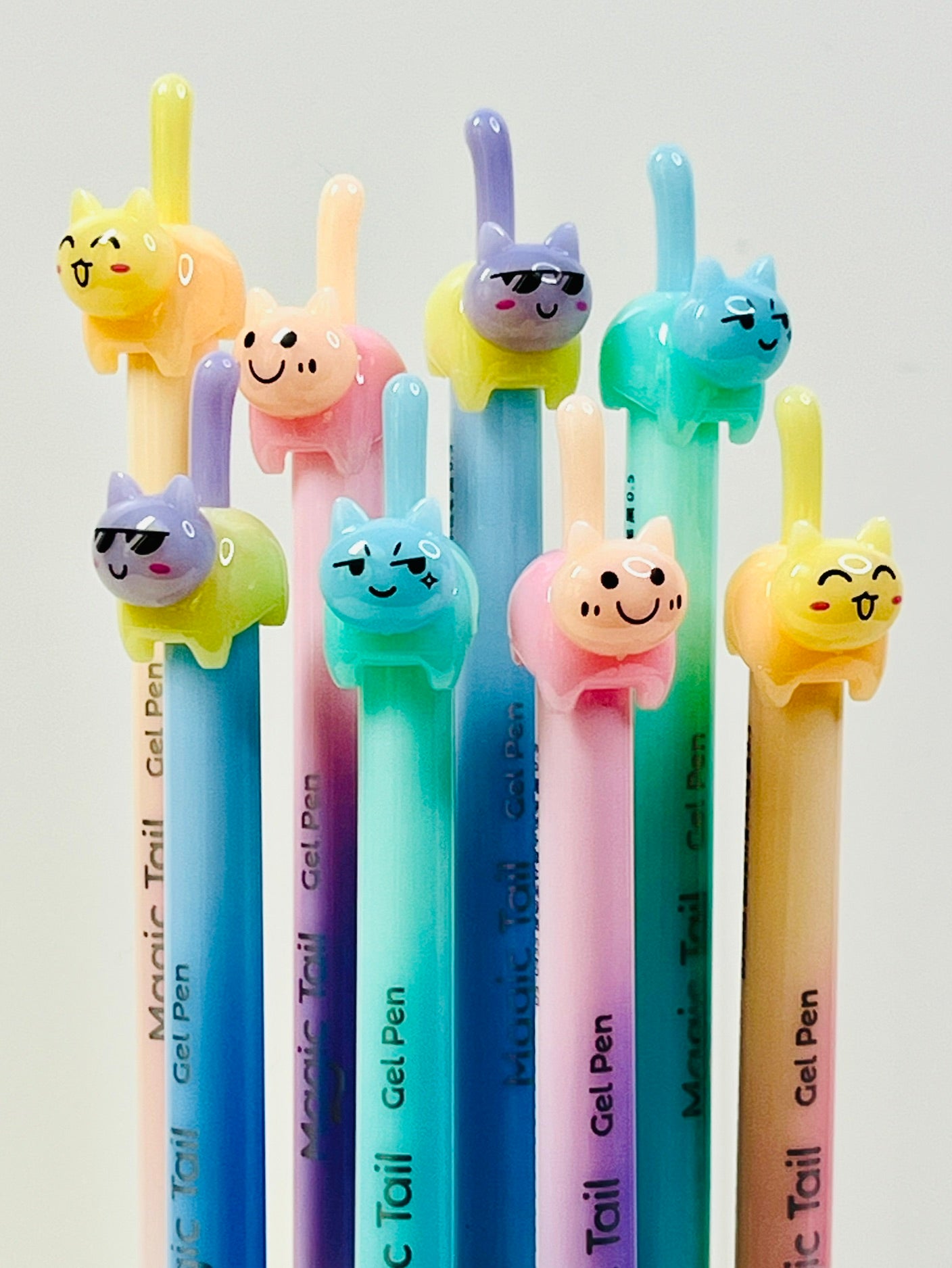 22189 Cat Tail Rainbow Gel Pen-48