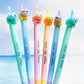 22189 Cat Tail Colors Gel Pen-48