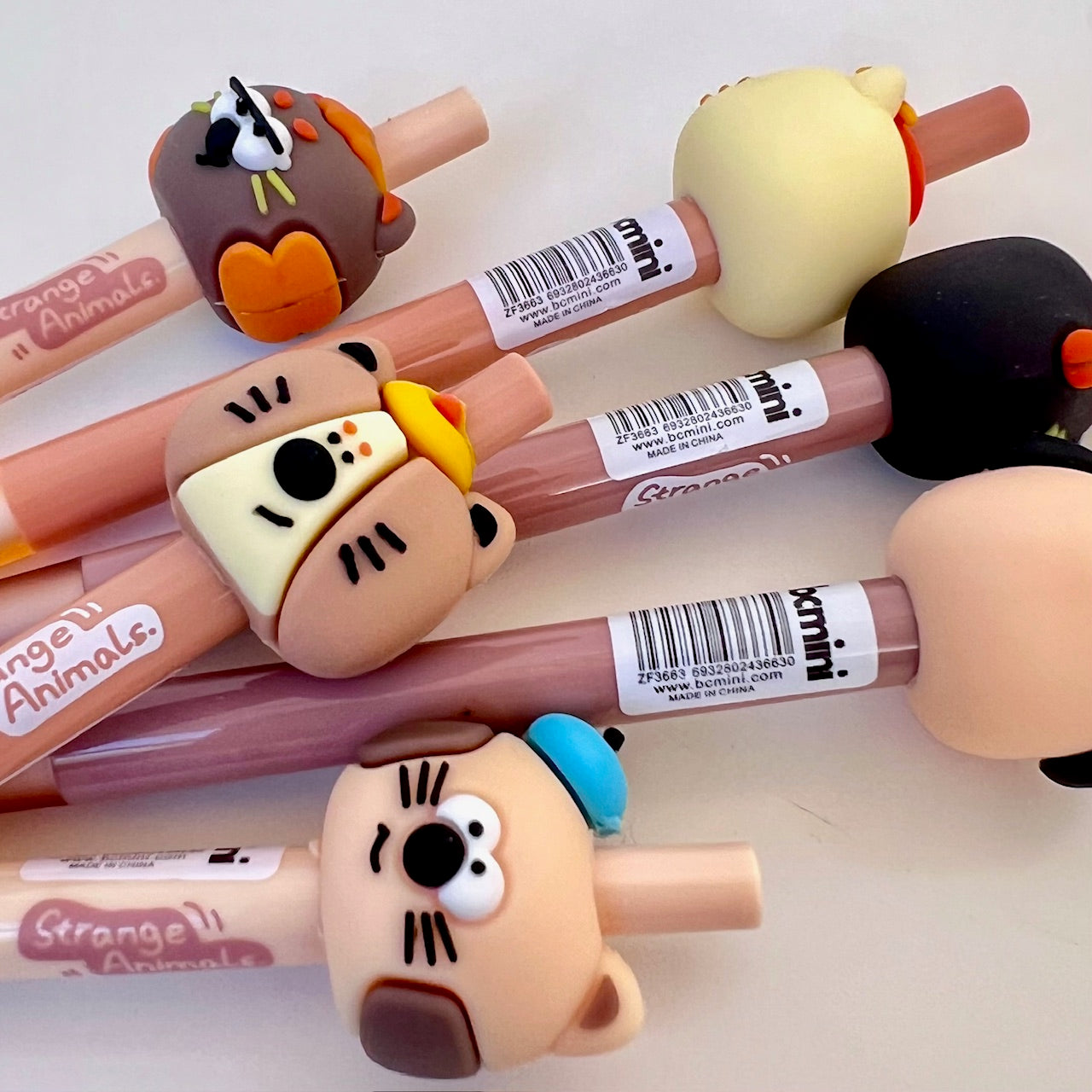 22602 ANIMALS CARTOON RETRACTABLE GEL PEN-36