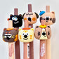 22602 ANIMALS CARTOON RETRACTABLE GEL PEN-36