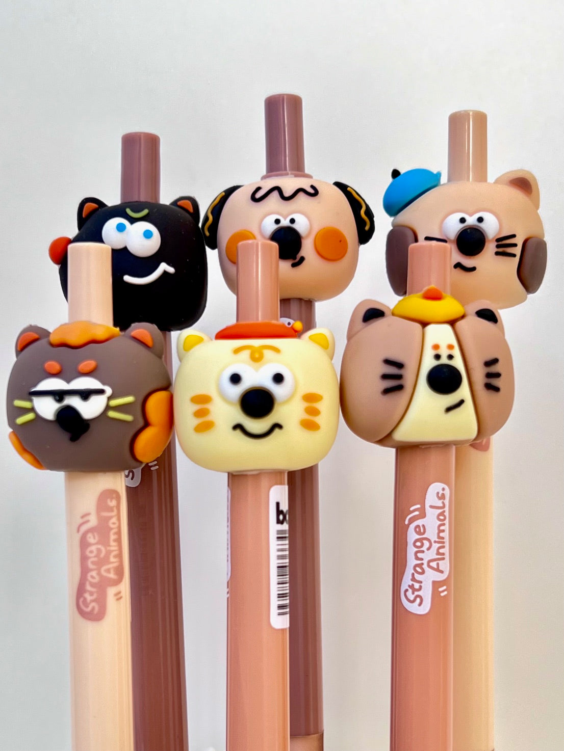 22602 ANIMALS CARTOON RETRACTABLE GEL PEN-36