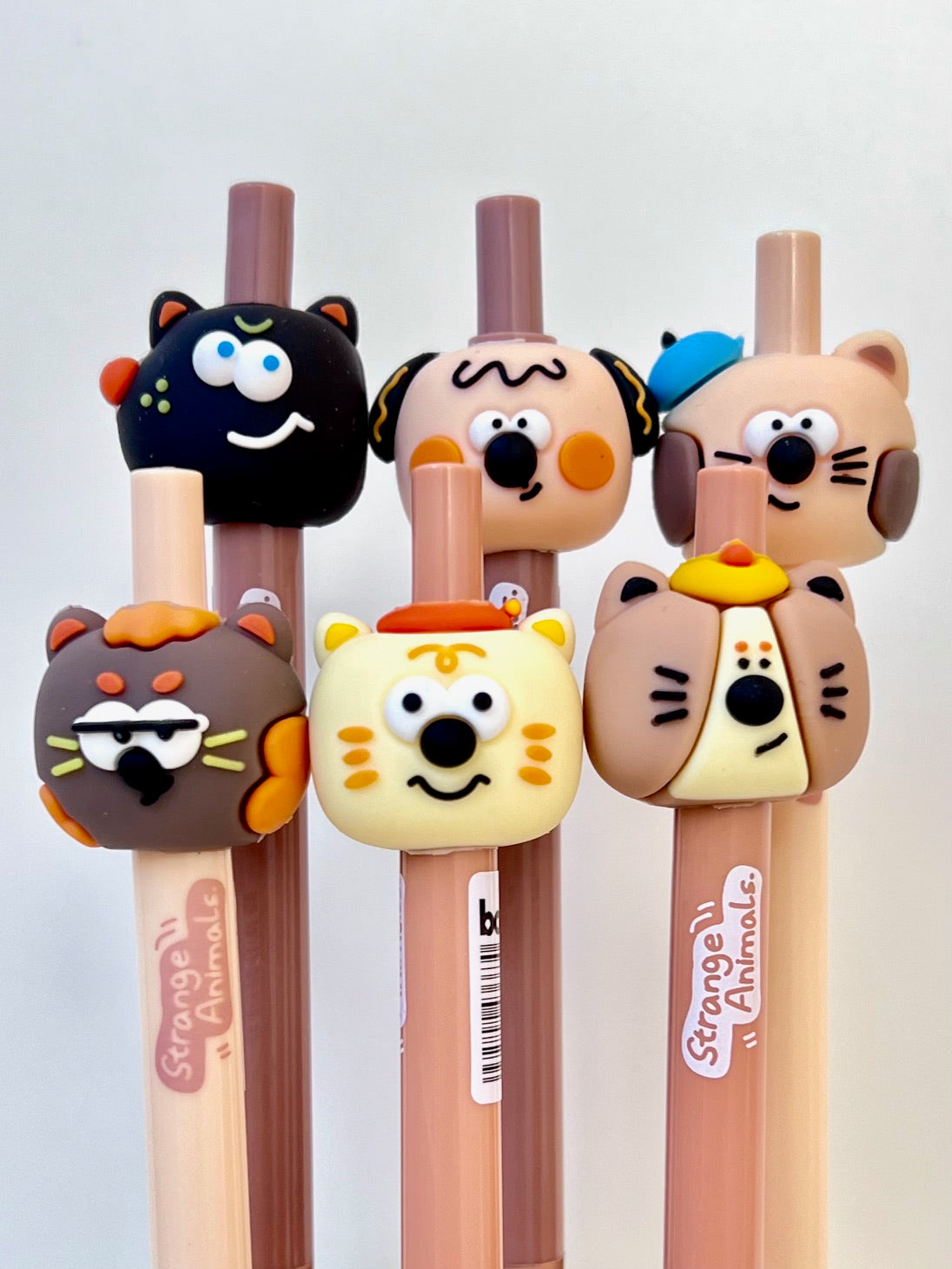 22602 ANIMALS CARTOON RETRACTABLE GEL PEN-36