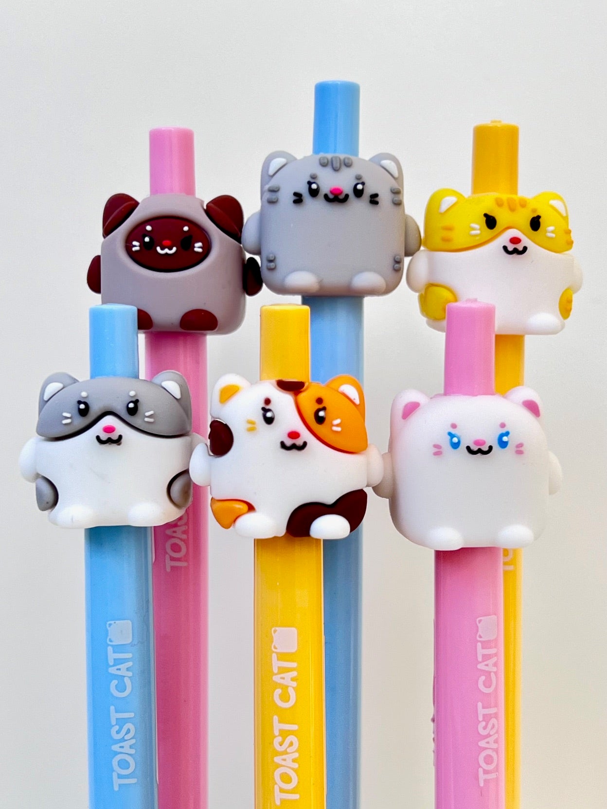 22604 TOAST CATS RETRACTABLE GEL PEN-36