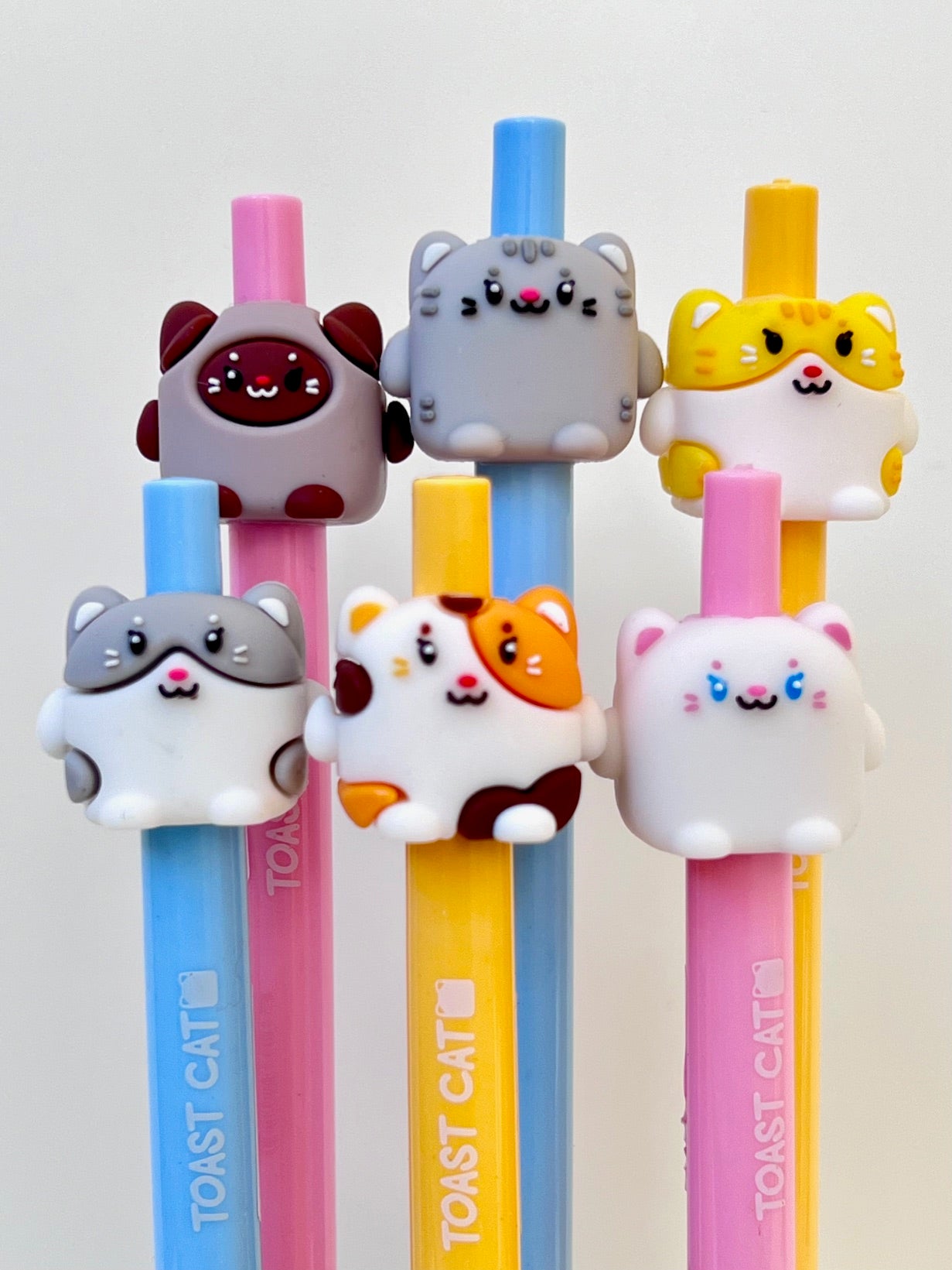 22604 TOAST CATS RETRACTABLE GEL PEN-36