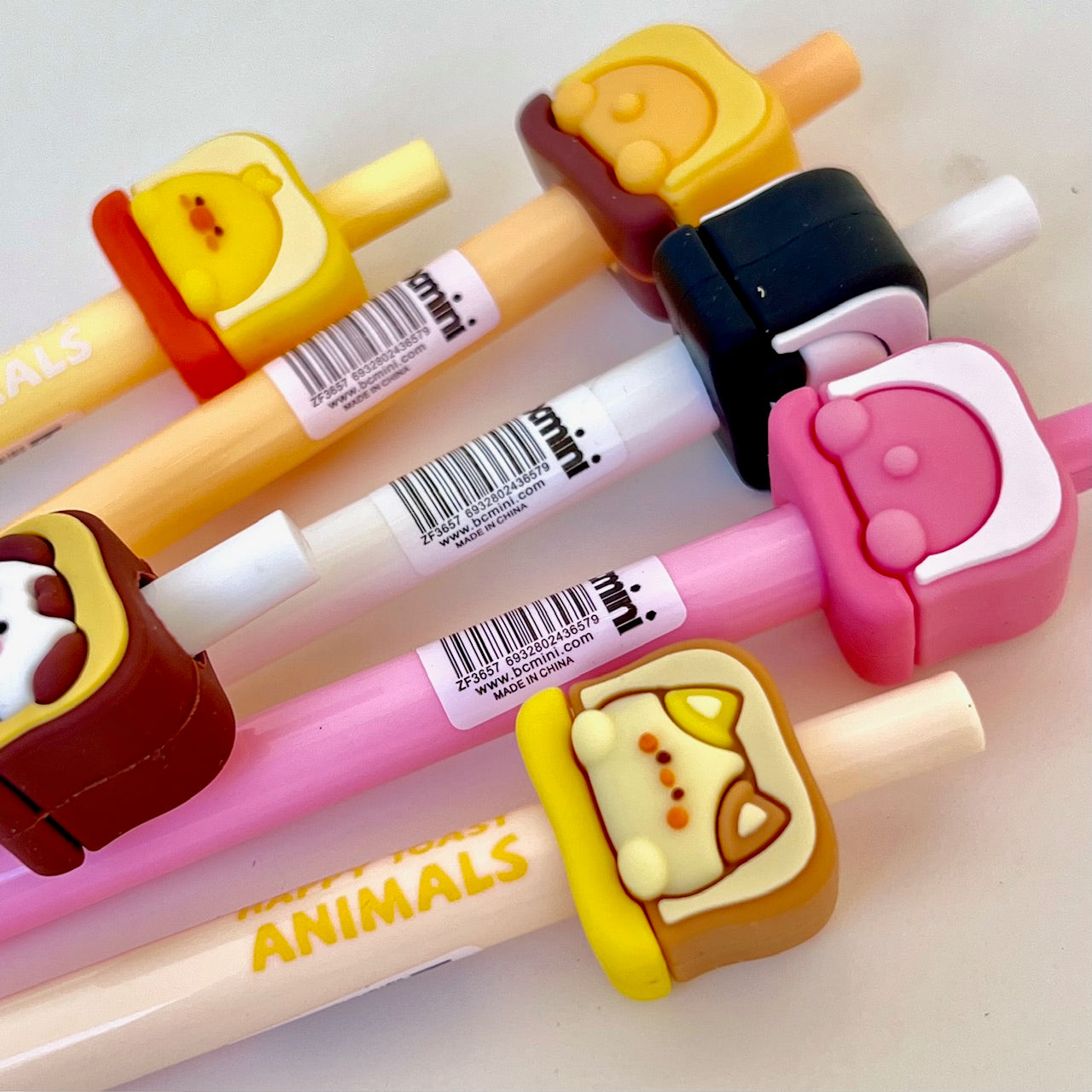 226052 HAPPY TOAST ANIIMALS RETRACTABLE GEL PEN-29