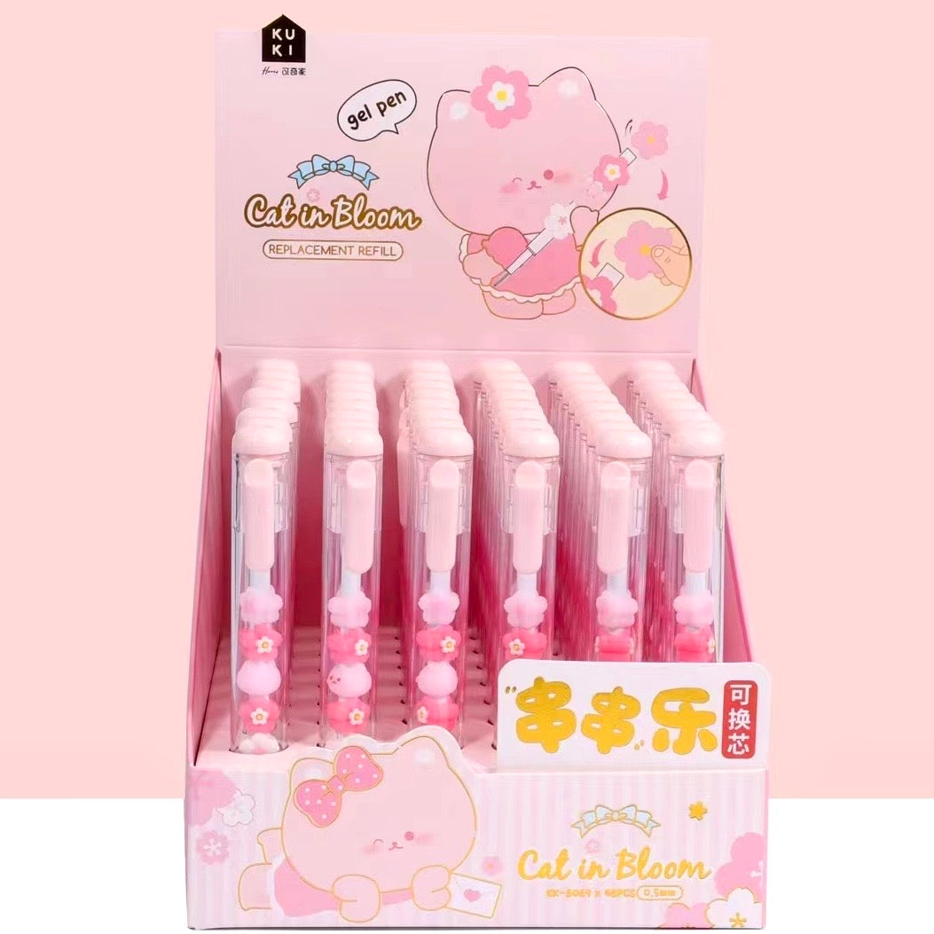 22620 SAKURA CAT GEL PEN-48 – BCmini